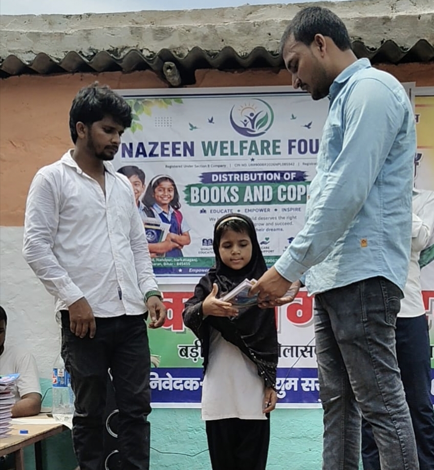 Education support and book distribution event